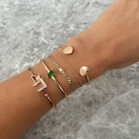 Diamond Chai Bracelet