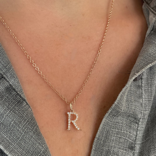 Diamond Initial Charm