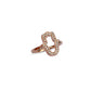 Diamond Hamsa Ring