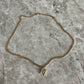 Diamond Initial on Cuban Choker